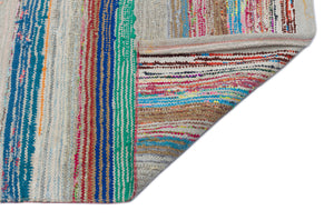 Chaput Over Dyed Kilim Rug 2'10'' x 10'6'' ft 86 x 320 cm