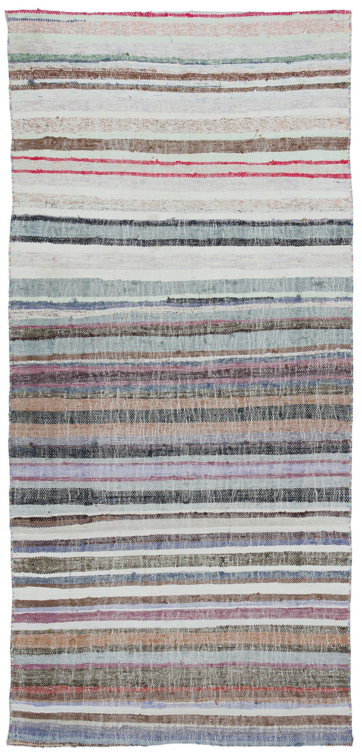 Chaput Over Dyed Kilim Rug 3&#39;6&#39;&#39; x 7&#39;7&#39;&#39; ft 107 x 230 cm