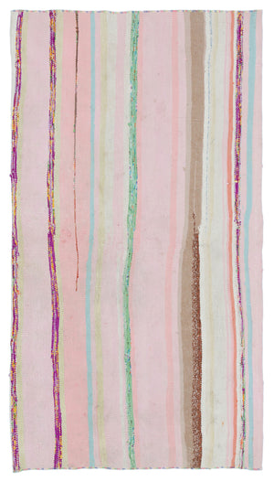 Chaput Over Dyed Kilim Rug 5'3'' x 2'11'' ft 161 x 89 cm
