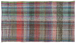 Chaput Over Dyed Kilim Rug 3'5'' x 6'1'' ft 103 x 186 cm