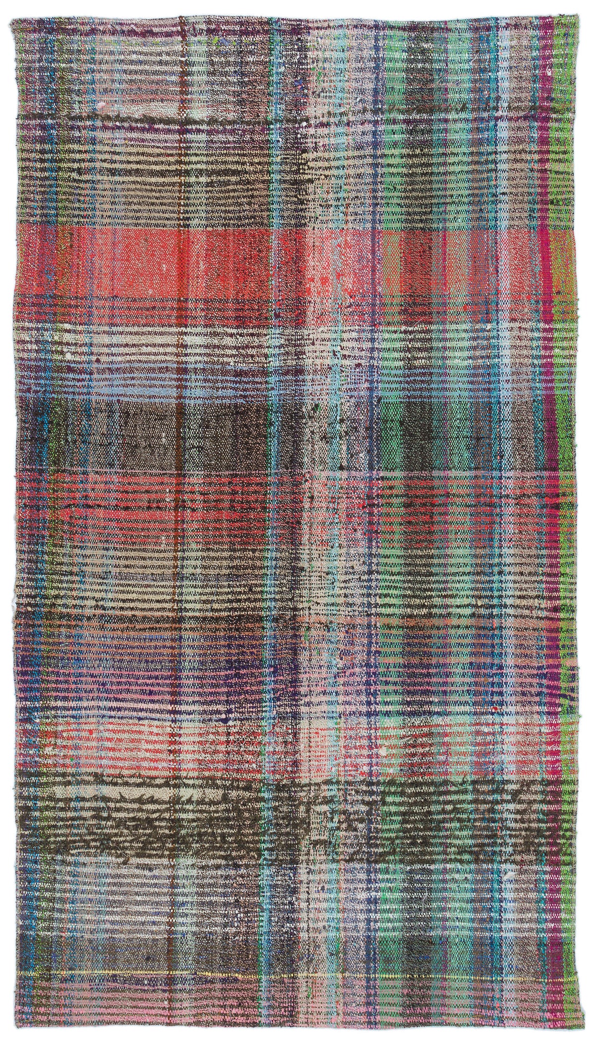 Chaput Over Dyed Kilim Rug 3&#39;5&#39;&#39; x 6&#39;1&#39;&#39; ft 103 x 186 cm