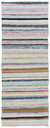 Chaput Over Dyed Kilim Rug 2'6'' x 6'7'' ft 76 x 201 cm