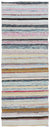 Chaput Over Dyed Kilim Rug 2'6'' x 6'7'' ft 76 x 201 cm