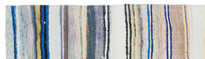 Chaput Over Dyed Kilim Rug 2'11'' x 10'11'' ft 90 x 334 cm