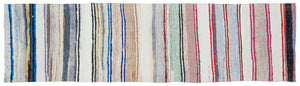 Chaput Over Dyed Kilim Rug 2'11'' x 10'11'' ft 90 x 334 cm