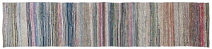 Chaput Over Dyed Kilim Rug 2'3'' x 10'2'' ft 68 x 310 cm