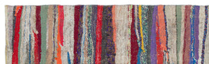 Chaput Over Dyed Kilim Rug 2'5'' x 8'4'' ft 74 x 255 cm