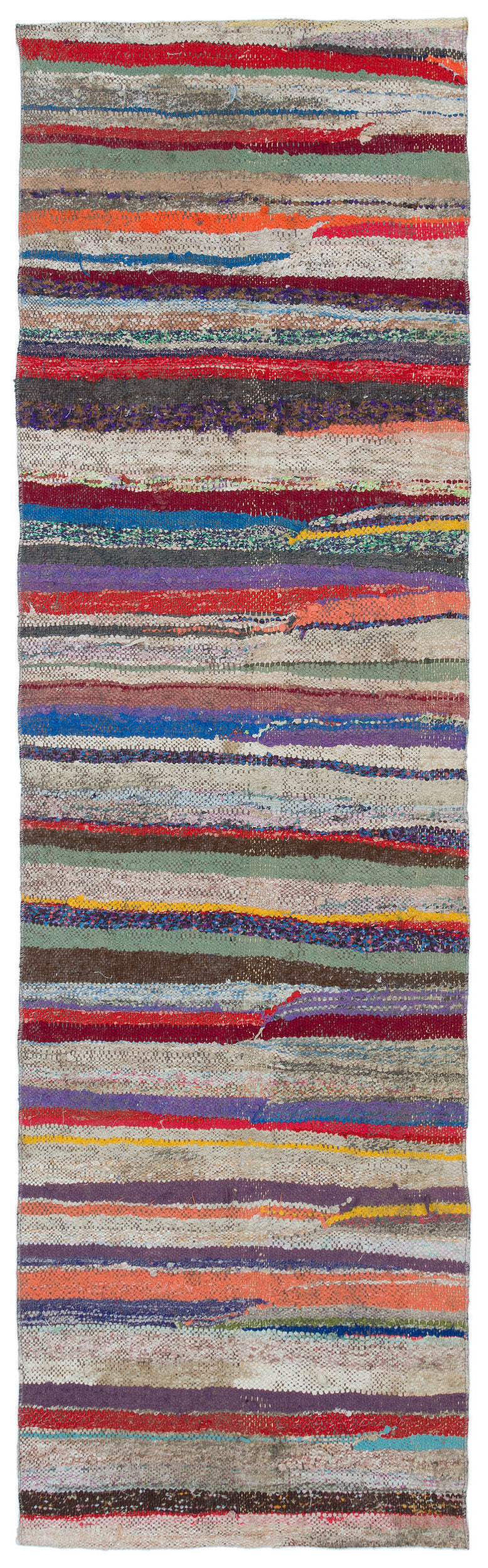 Chaput Over Dyed Kilim Rug 2&#39;5&#39;&#39; x 8&#39;4&#39;&#39; ft 74 x 255 cm