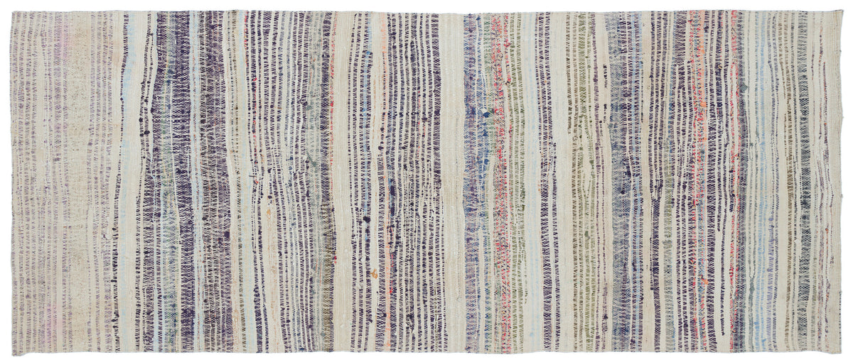 Chaput Over Dyed Kilim Rug 3&#39;9&#39;&#39; x 8&#39;10&#39;&#39; ft 114 x 270 cm