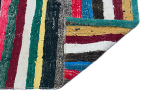 Chaput Over Dyed Kilim Rug 4'11'' x 9'10'' ft 150 x 300 cm
