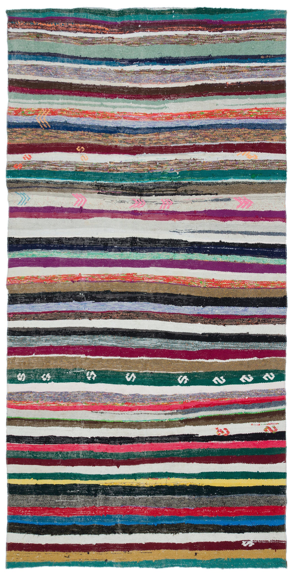 Chaput Over Dyed Kilim Rug 4&#39;11&#39;&#39; x 9&#39;10&#39;&#39; ft 150 x 300 cm