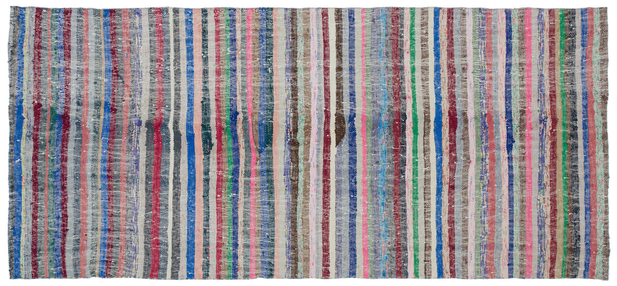 Chaput Over Dyed Kilim Rug 4&#39;8&#39;&#39; x 10&#39;3&#39;&#39; ft 143 x 313 cm