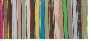 Chaput Over Dyed Kilim Rug 5'8'' x 12'6'' ft 172 x 380 cm