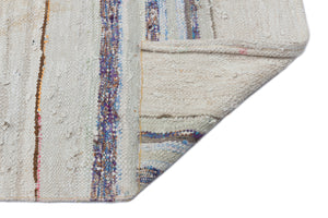 Chaput Over Dyed Kilim Rug 4'6'' x 10'8'' ft 137 x 324 cm
