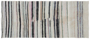 Chaput Over Dyed Kilim Rug 4'6'' x 10'8'' ft 137 x 324 cm
