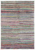 Chaput Over Dyed Kilim Rug 6'8'' x 9'2'' ft 203 x 280 cm