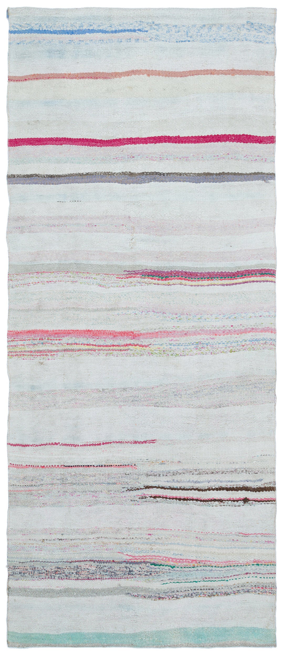Chaput Over Dyed Kilim Rug 3'7'' x 8'8'' ft 110 x 265 cm