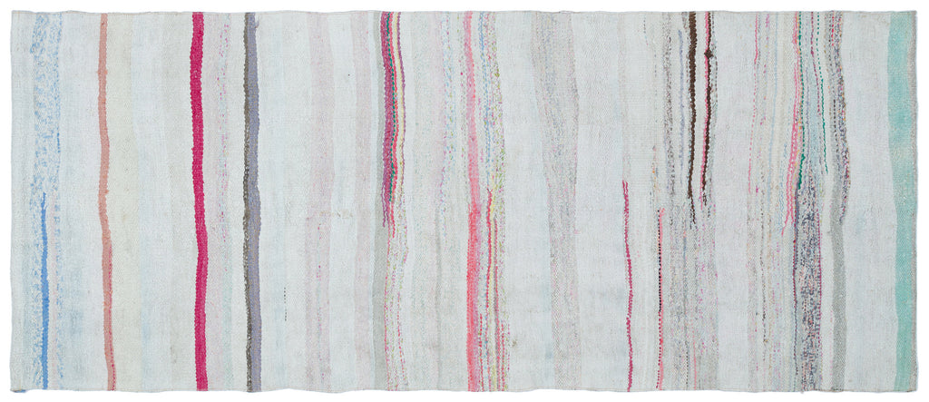 Chaput Over Dyed Kilim Rug 3'7'' x 8'8'' ft 110 x 265 cm