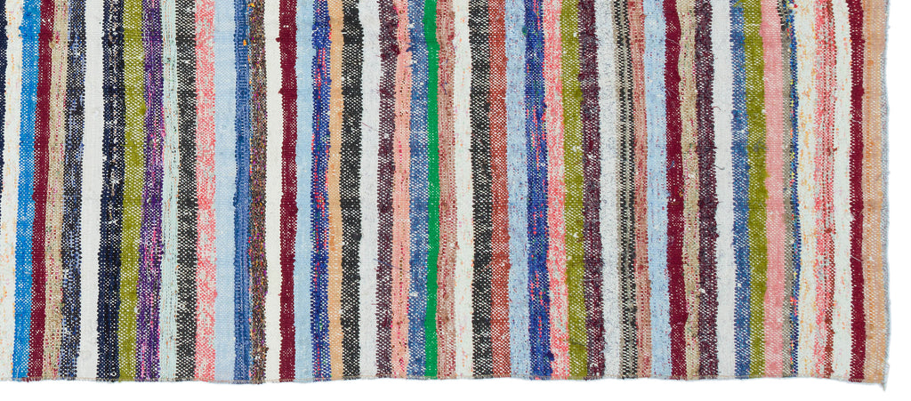 Chaput Over Dyed Kilim Rug 4'6'' x 10'4'' ft 137 x 315 cm