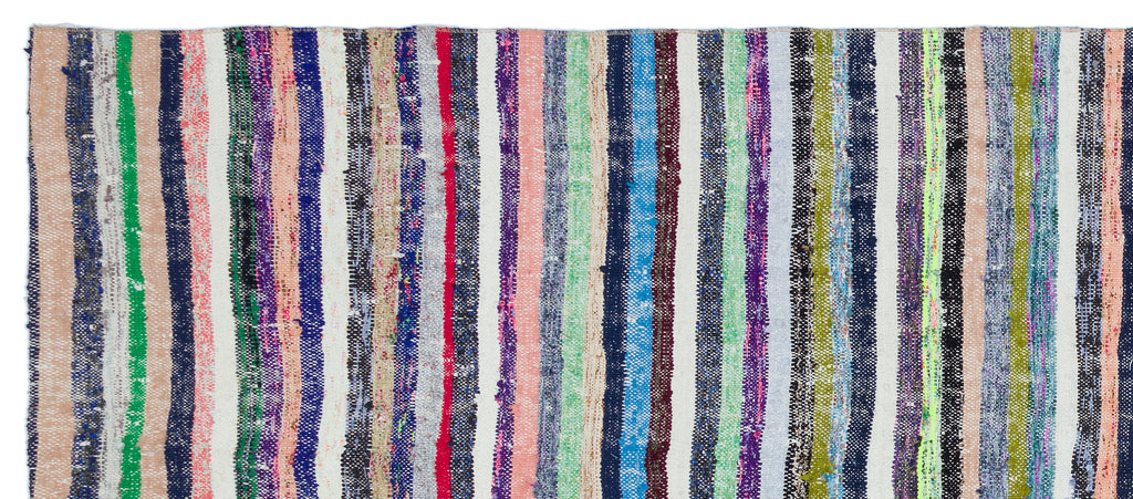 Chaput Over Dyed Kilim Rug 4'6'' x 10'4'' ft 137 x 315 cm