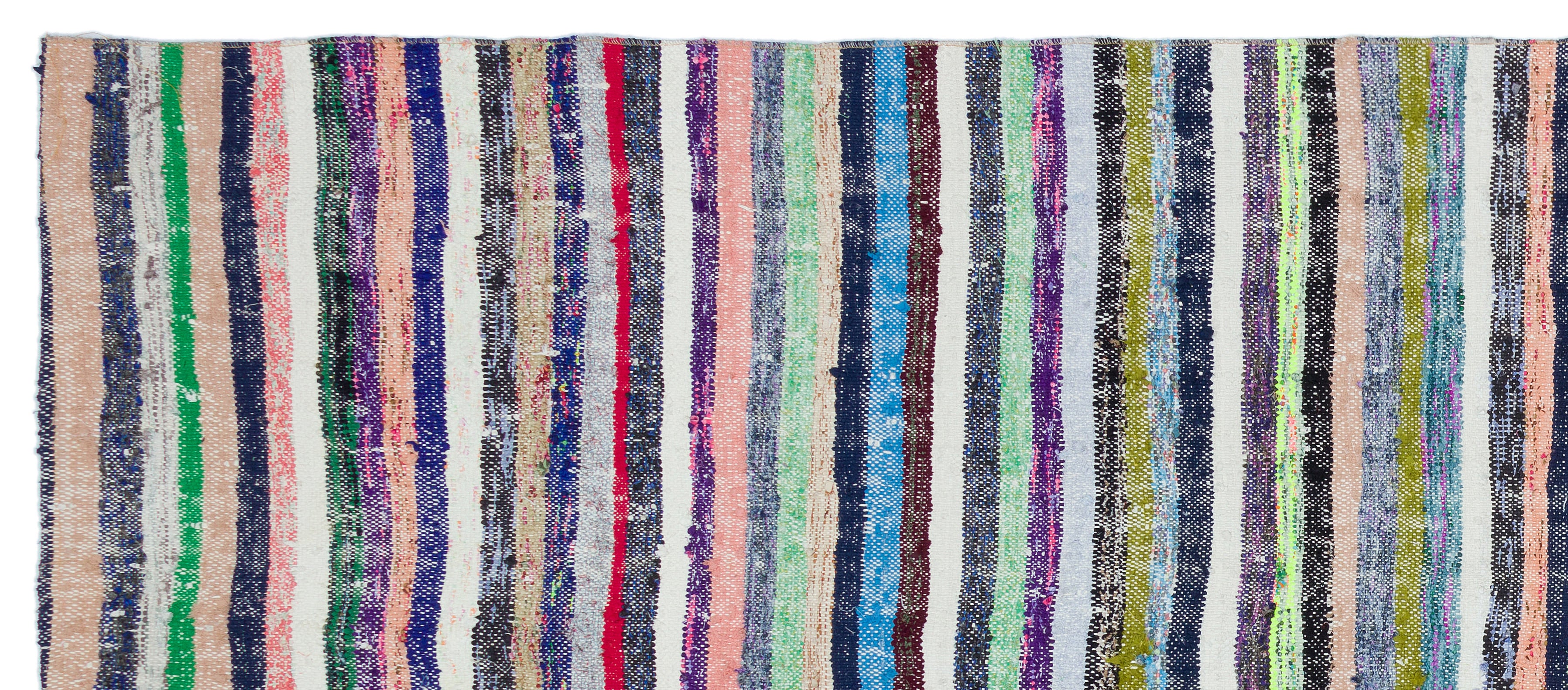 Chaput Over Dyed Kilim Rug 4'6'' x 10'4'' ft 137 x 315 cm