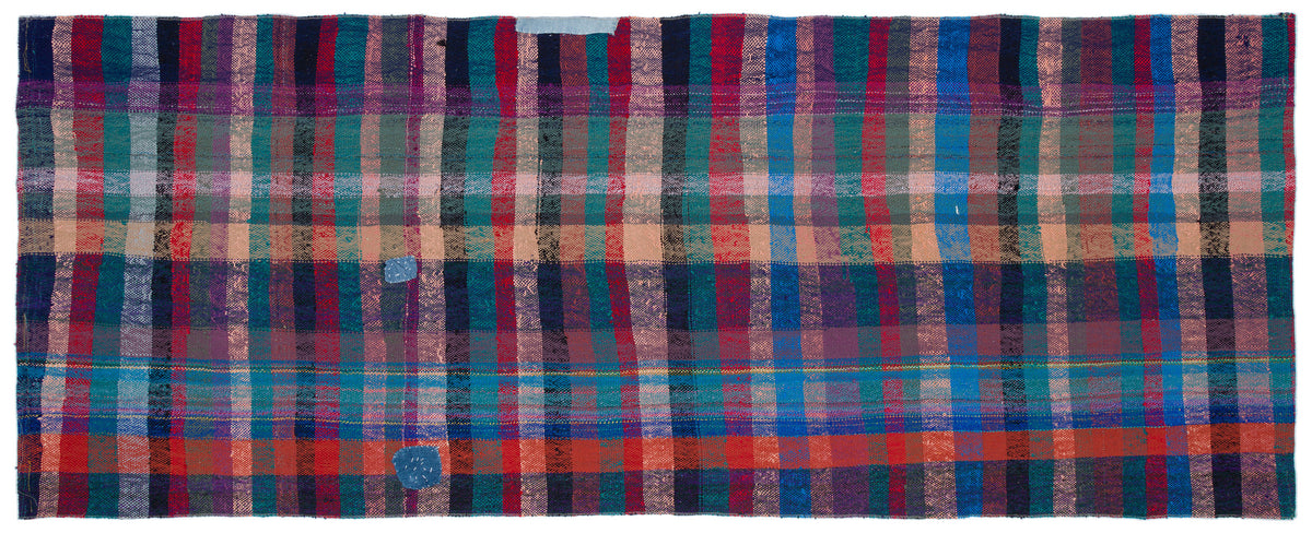 Chaput Over Dyed Kilim Rug 4&#39;2&#39;&#39; x 10&#39;7&#39;&#39; ft 126 x 322 cm