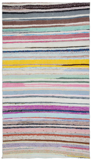 Chaput Over Dyed Kilim Rug 5'6'' x 9'9'' ft 168 x 296 cm