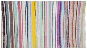 Chaput Over Dyed Kilim Rug 5'6'' x 9'9'' ft 168 x 296 cm