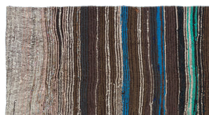 Chaput Over Dyed Kilim Rug 4'9'' x 8'11'' ft 146 x 272 cm