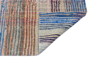 Chaput Over Dyed Kilim Rug 3'5'' x 7'10'' ft 103 x 240 cm