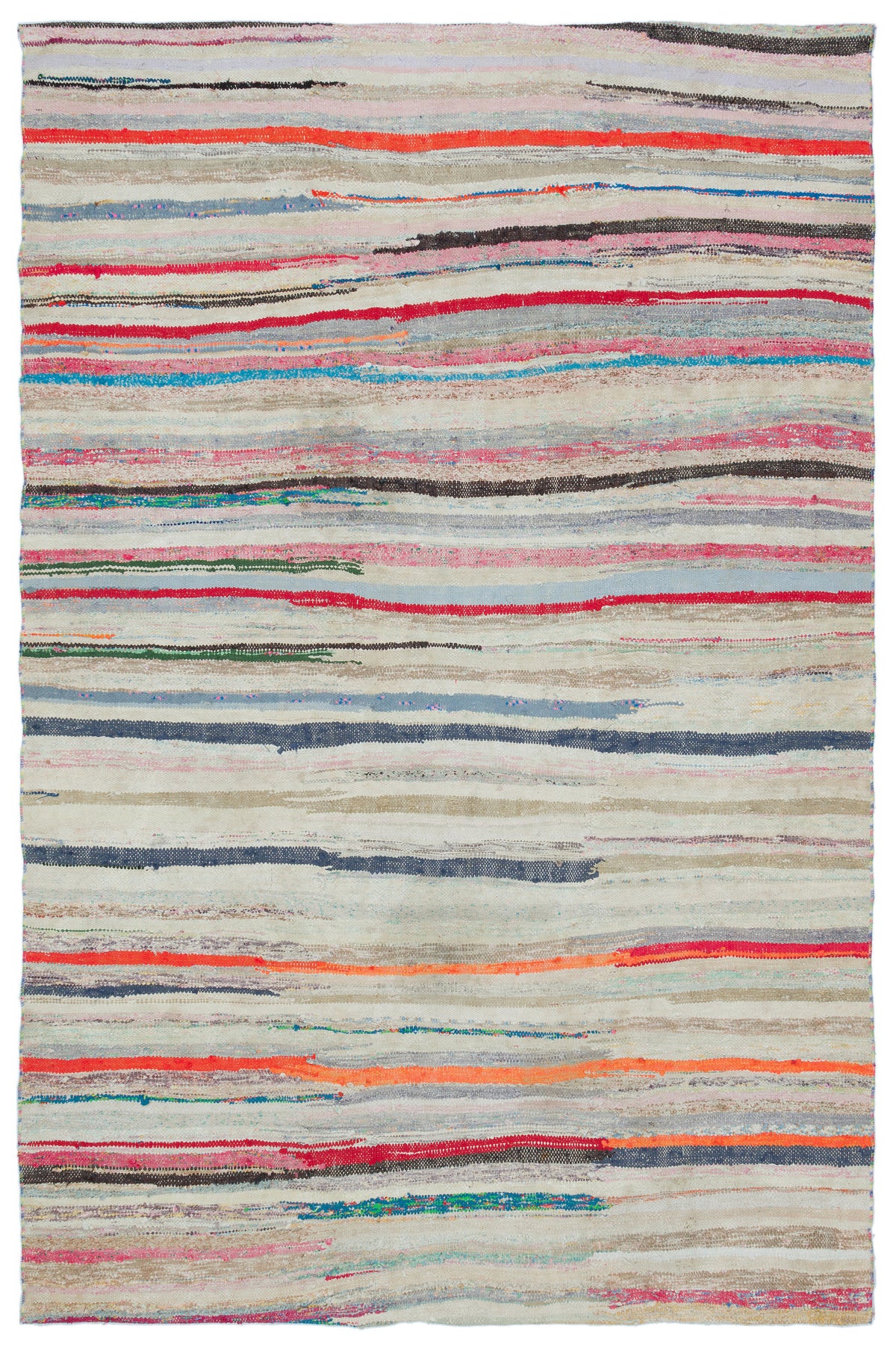 Chaput Over Dyed Kilim Rug 5&#39;8&#39;&#39; x 8&#39;8&#39;&#39; ft 172 x 264 cm