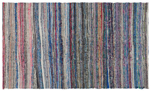 Chaput Over Dyed Kilim Rug 4'12'' x 8'6'' ft 152 x 258 cm