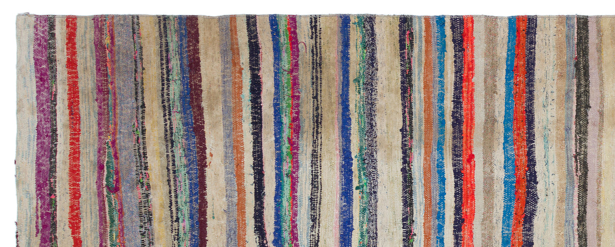 Chaput Over Dyed Kilim Rug 4&#39;4&#39;&#39; x 11&#39;2&#39;&#39; ft 131 x 340 cm