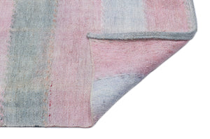 Chaput Over Dyed Kilim Rug 4'4'' x 12'2'' ft 133 x 370 cm
