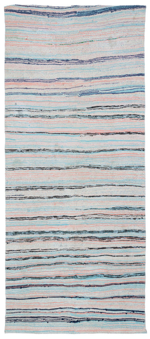 Chaput Over Dyed Kilim Rug 4'5'' x 10'3'' ft 134 x 312 cm