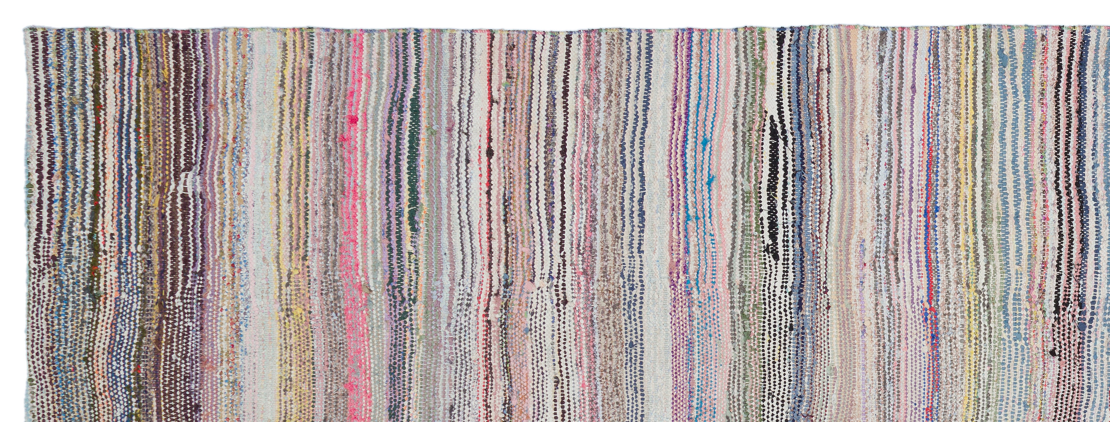 Chaput Over Dyed Kilim Rug 4'4'' x 11'7'' ft 133 x 353 cm