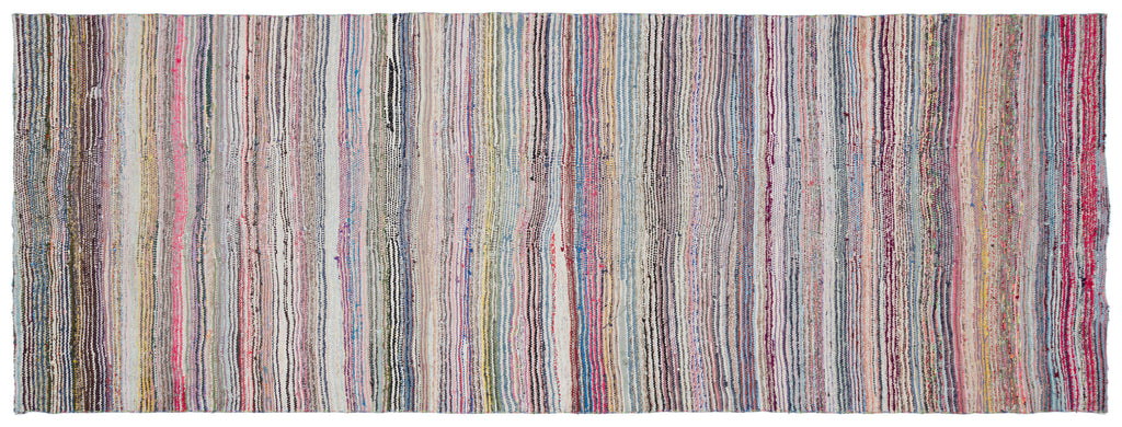 Chaput Over Dyed Kilim Rug 4'4'' x 11'7'' ft 133 x 353 cm