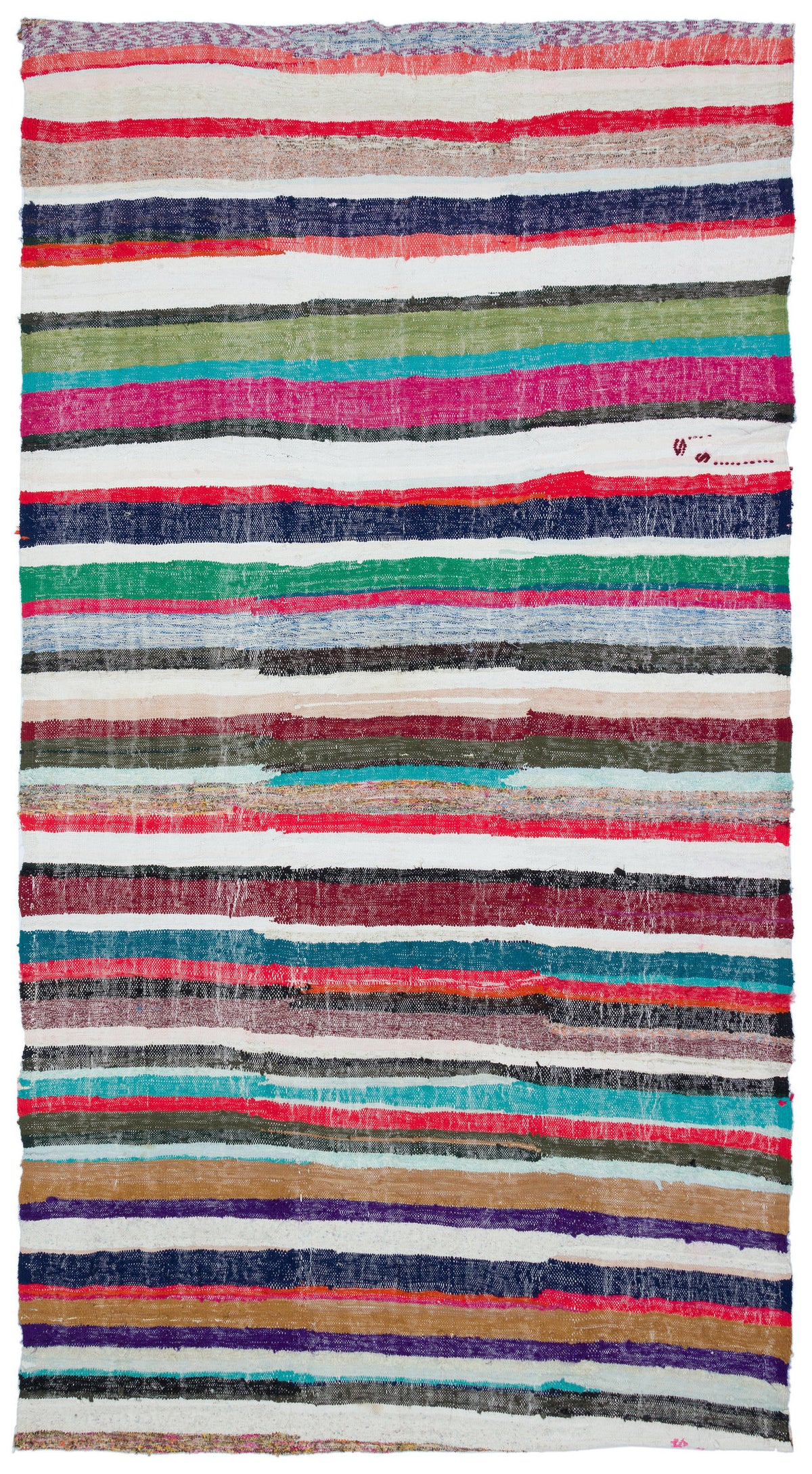 Chaput Over Dyed Kilim Rug 5&#39;8&#39;&#39; x 10&#39;4&#39;&#39; ft 172 x 314 cm