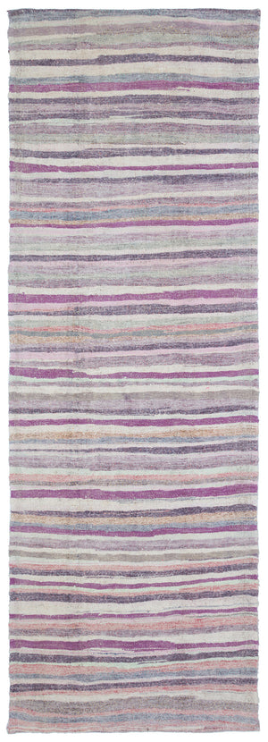 Chaput Over Dyed Kilim Rug 4'6'' x 12'6'' ft 137 x 380 cm