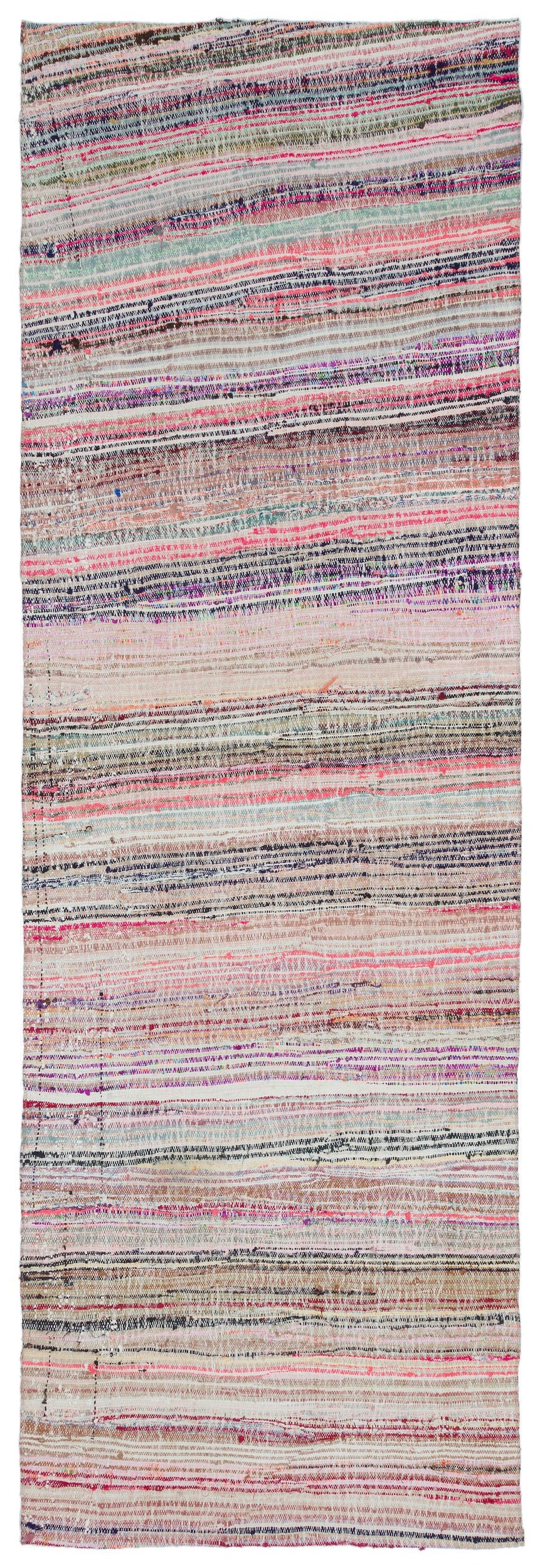 Chaput Over Dyed Kilim Rug 3&#39;3&#39;&#39; x 9&#39;12&#39;&#39; ft 100 x 304 cm