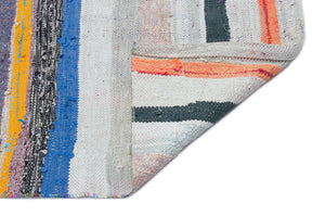 Chaput Over Dyed Kilim Rug 4'0'' x 11'5'' ft 122 x 348 cm