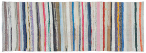 Chaput Over Dyed Kilim Rug 4'0'' x 11'5'' ft 122 x 348 cm