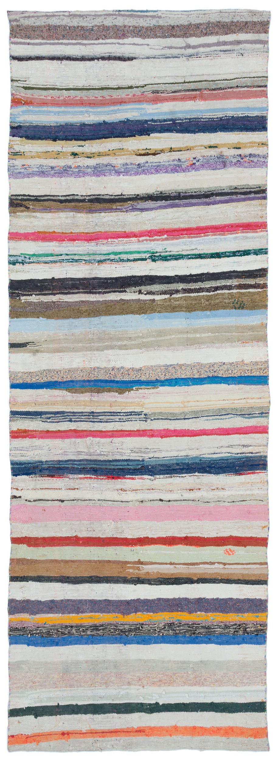 Chaput Over Dyed Kilim Rug 4'0'' x 11'5'' ft 122 x 348 cm