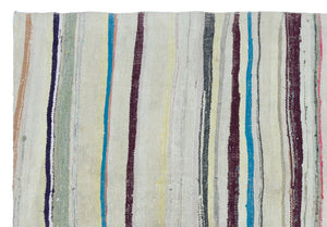 Chaput Over Dyed Kilim Rug 5'5'' x 7'10'' ft 165 x 238 cm