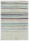 Chaput Over Dyed Kilim Rug 5'5'' x 7'10'' ft 165 x 238 cm