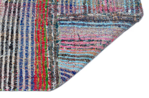 Chaput Over Dyed Kilim Rug 4'6'' x 9'9'' ft 136 x 296 cm