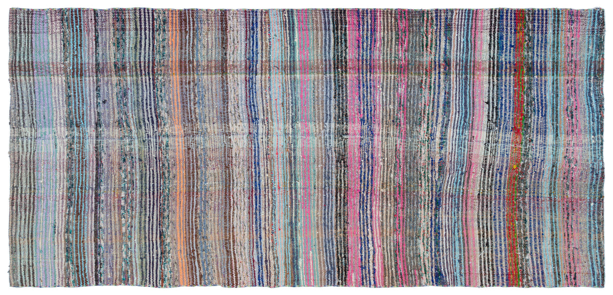 Chaput Over Dyed Kilim Rug 4&#39;6&#39;&#39; x 9&#39;9&#39;&#39; ft 136 x 296 cm
