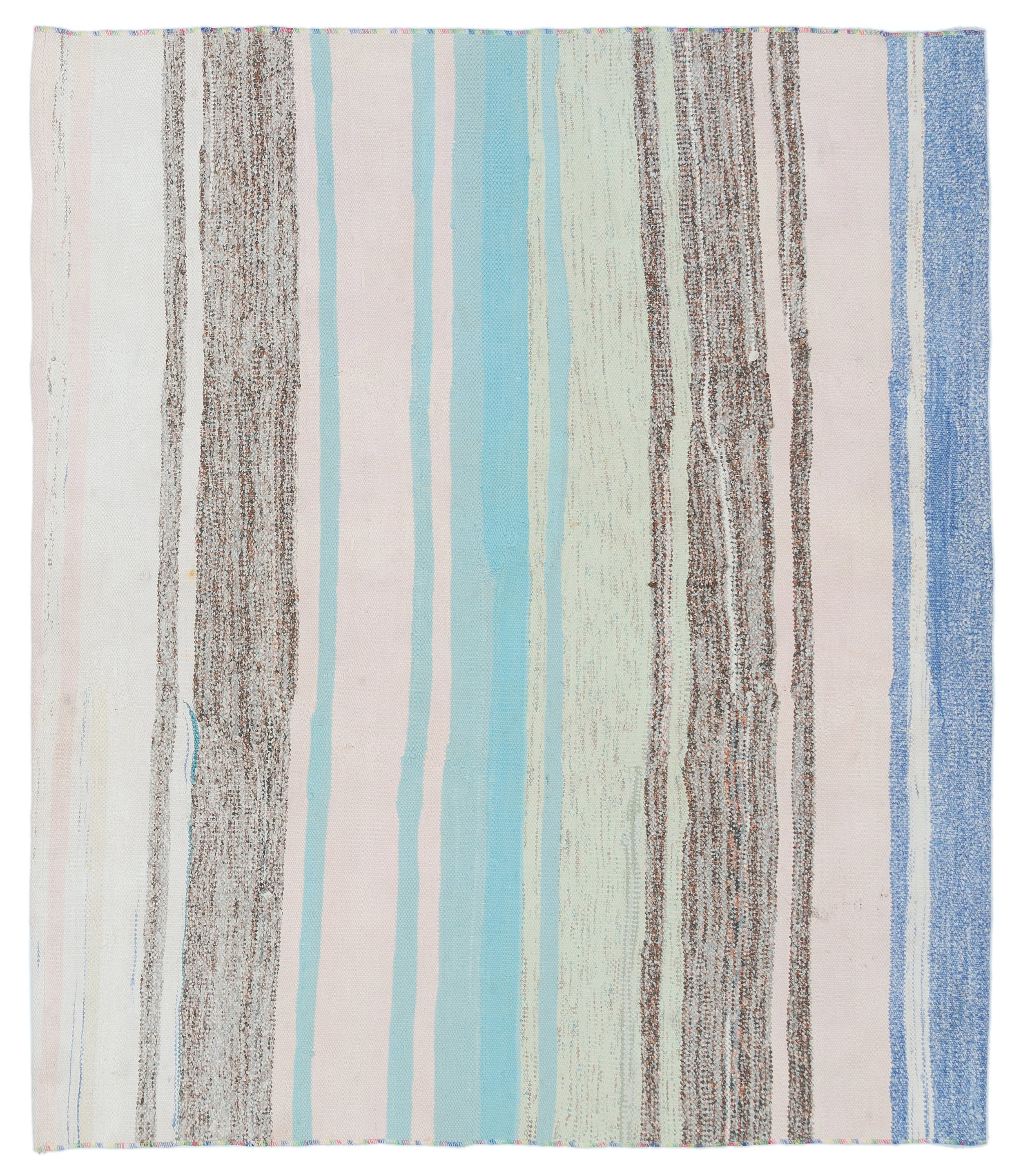 Chaput Over Dyed Kilim Rug 4'9'' x 4'2'' ft 144 x 128 cm