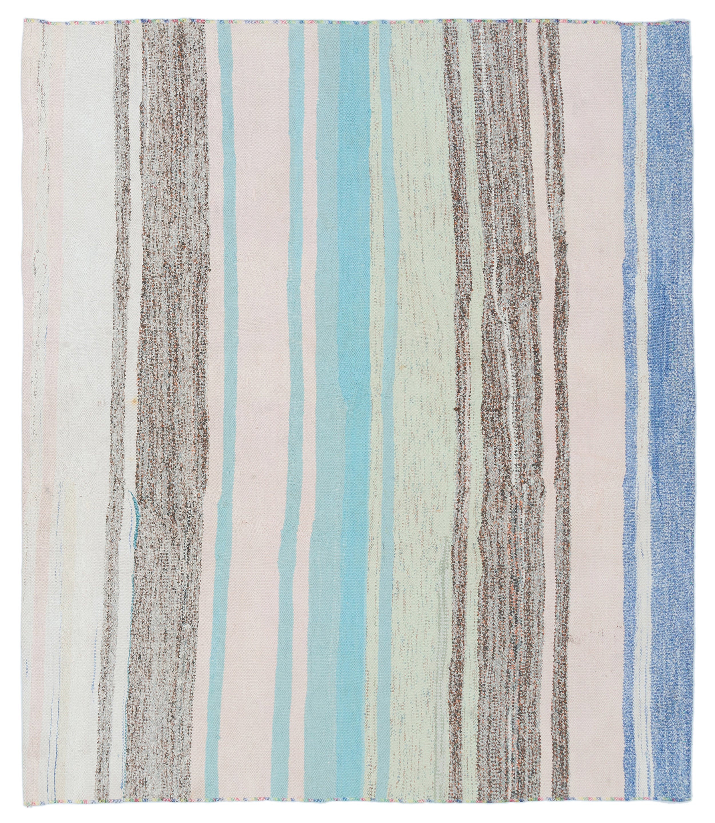 Chaput Over Dyed Kilim Rug 4'9'' x 4'2'' ft 144 x 128 cm