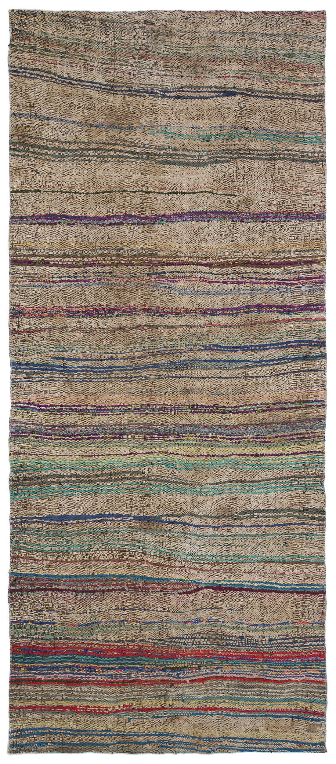 Chaput Over Dyed Kilim Rug 4&#39;8&#39;&#39; x 11&#39;2&#39;&#39; ft 143 x 340 cm